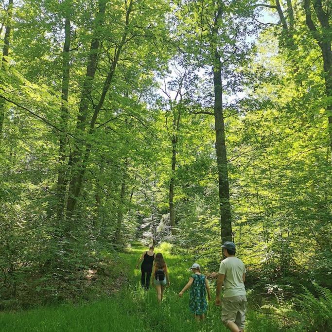Domaine De Tardais, Ideal Famille Avec Piscine Et Nombreux Loisirs Senonches Luaran gambar